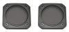 Phonocar 03002 hangszórórács 10 cm-es hangszórókhoz, 115x115 mm, 2 db/csomag, univerzális