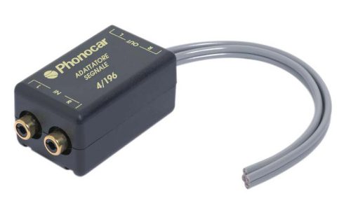 Phonocar 04196 jelátalakító autórádió hangszóró kimenetből RCA előerősített jelhez