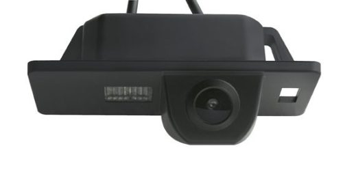 Phonocar VM272 gyári helyre illeszthető tolatókamera LED rendszámtábla világítással Audi és VW autókhoz, 960x576, IP67