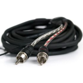   Connection BT2 100.2 kétcsatornás RCA összekötő kábel 1 m, dupla árnyékolással és remote vezetékkel