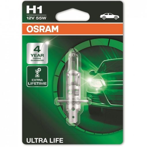 Osram Ultra Life H1 12V 55W autó izzó - 64150ULT-01B
