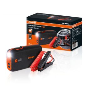   Osram OBSL300 autó indító akkumulátor Lithium Starter, Powerbank 12V 6.0L