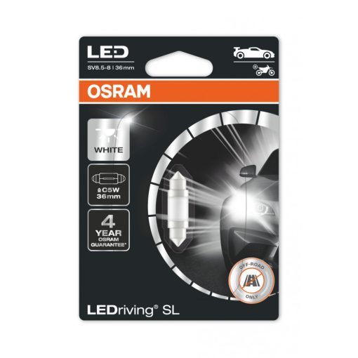 Osram LEDriving SL C5W 12V 0.6W 6000K LED -6418DWP-01B