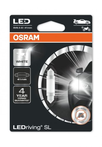 Osram LEDriving SL C5W 41mm 12V 0.6W 6000K LED - 6413DWP-01B