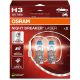 Osram Night Breaker Laser H3 12V 55W +150% halogén autó izzó DUO (2db-os) - 64151NL-HCB