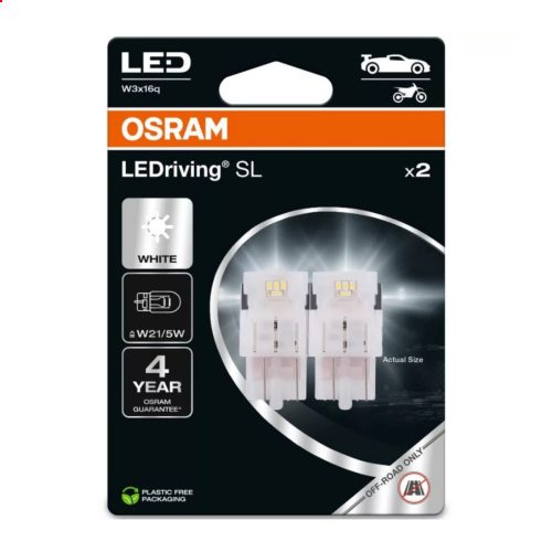 Osram LEDriving SL W21/5W autó izzó - 7515DWP-2BL