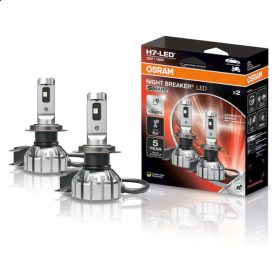   Osram Night Breaker LED Smart H7 12V 16W +330% autó izzó, duó csomag - 64210DWNBSM-2HB