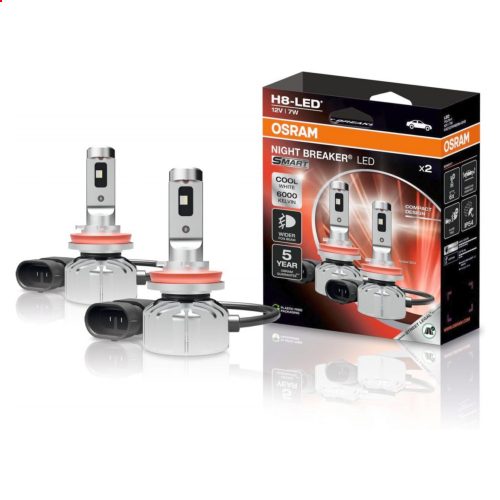 Osram Night Breaker LED Smart ködlámpa H8 12V 7W duó csomag - 64212DWNBSM-2HB