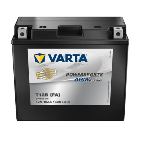 Varta Powersports AGM Active YT12B-4 / YT12B-BS 12V akkumulátor - 510919
