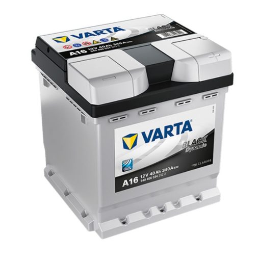 Varta Black Dynamic 12V 40Ah 340A Jobb+ autó akkumulátor (A16) - 540406