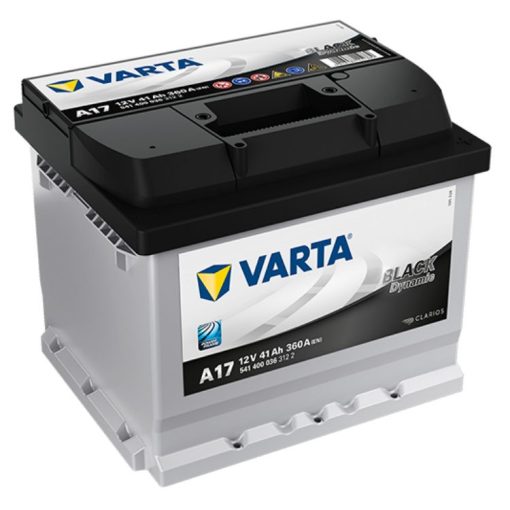 Varta Black Dynamic 12V 41Ah 360A Jobb+ autó akkumulátor (A17) - 541400