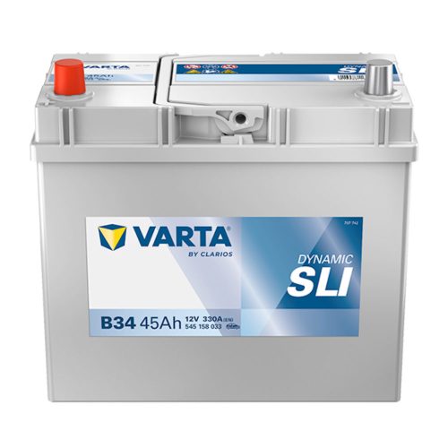 Varta Dynamic SLI 12V 45Ah 330A Bal+ ázsia autó akkumulátor (B34)-545158