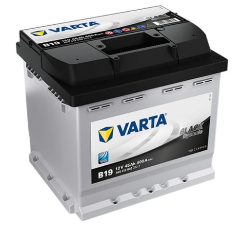 Varta Black Dynamic 12V 45Ah 400A Jobb+ autó akkumulátor (B19) - 545412