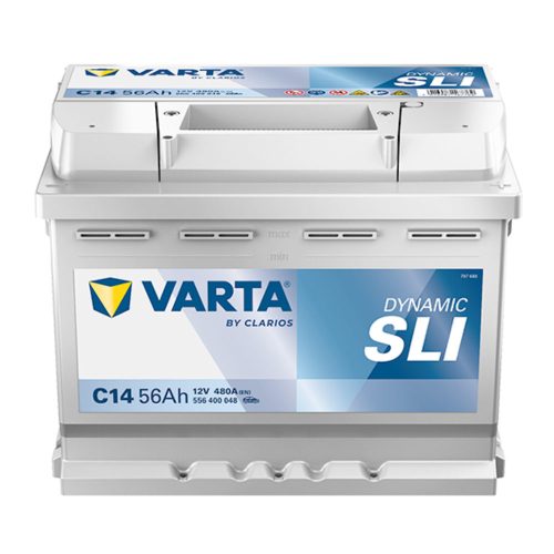 Varta Dynamic SLI 12V 56Ah 480A Jobb+ autó akkumulátor (C14)-556400