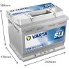 Varta Dynamic SLI 12V 56Ah 480A Jobb+ autó akkumulátor (C14)-556400
