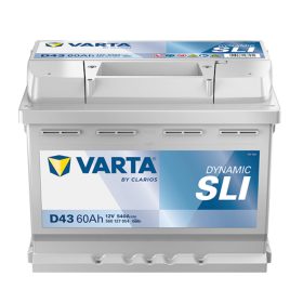   Varta Dynamic SLI 12V 60Ah 540A Bal+ autó akkumulátor (D43)-560127