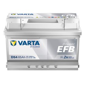   Varta Dynamic EFB 12V 65Ah 650A Jobb+ autó akkumulátor (D54)-565500
