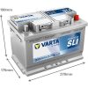 Varta Promotive SLI 12V 66Ah 510A Jobb+ teherautó akkumulátor (D33) - 566047