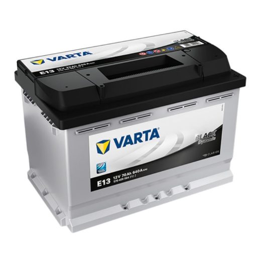 Varta Black Dynamic 12V 70Ah 640A Jobb+ autó akkumulátor (E13) - 570409