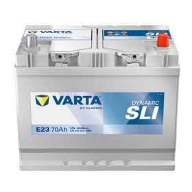   Varta Dynamic SLI 12V 70Ah 630A Jobb+ ázsia autó akkumulátor (E23)-570412