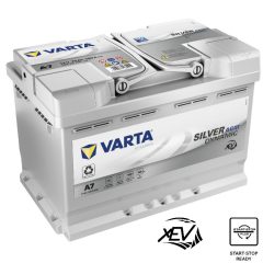   Varta Silver Dynamic AGM 70ah 760A Jobb+ autó akkumulátor (A7) - 570901