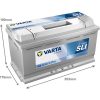 Varta Dynamic SLI 12V 95Ah 800A Jobb+ autó akkumulátor (G3)-595402
