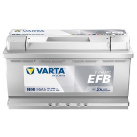   Varta Dynamic EFB 12V 95Ah 850A Jobb+ autó akkumulátor (N95)-595500