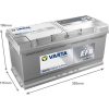 Varta Dynamic EFB 12V 105Ah 950A Jobb+ autó akkumulátor (N105)-605500