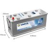 Varta Promotive SLI 12V 120Ah 760A Jobb+ teherautó akkumulátor (I16) - 620109
