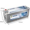 Varta Promotive SLI 12v 140Ah 800A Bal+ teherautó akkumulátor (C20) - 640400