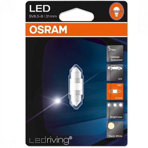 Osram LEDriving 12V 1W 4000K LED - 6497WW-01B