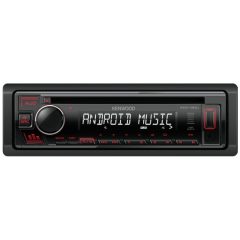 Kenwood-KDC-130UR-CD-USB-autoradio-piros-gombszin