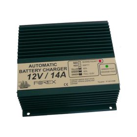 Forex T1214B 12V/14A akkumulátor töltő